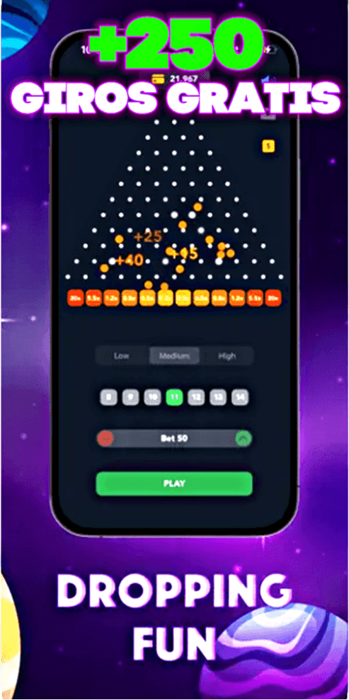 PLINKO GALAXY Screenshot